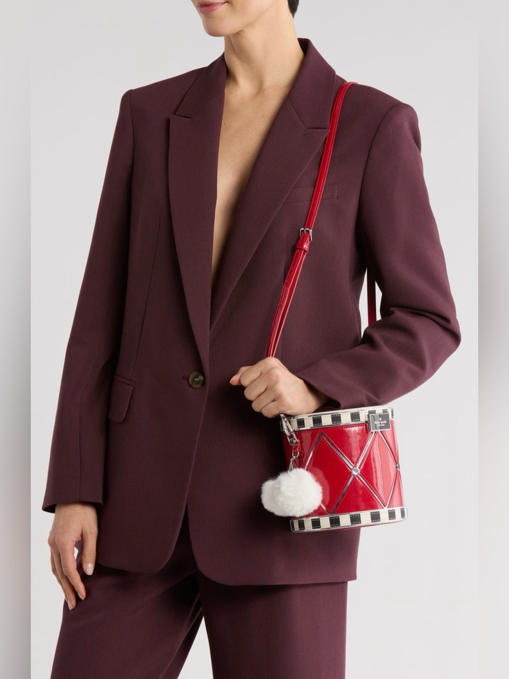 Kate Spade New York "Oh What Fun" 3D Toy Store Drum Crossbody Bag - New